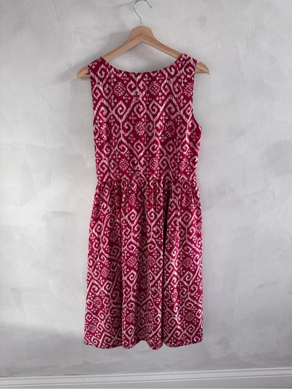 Michael Kors - Sleeveless Silk Cross-Over Front Midi Dress
